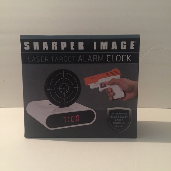 Sharper Image Other Sharper Image Laser Target Alarm Clock Poshmark